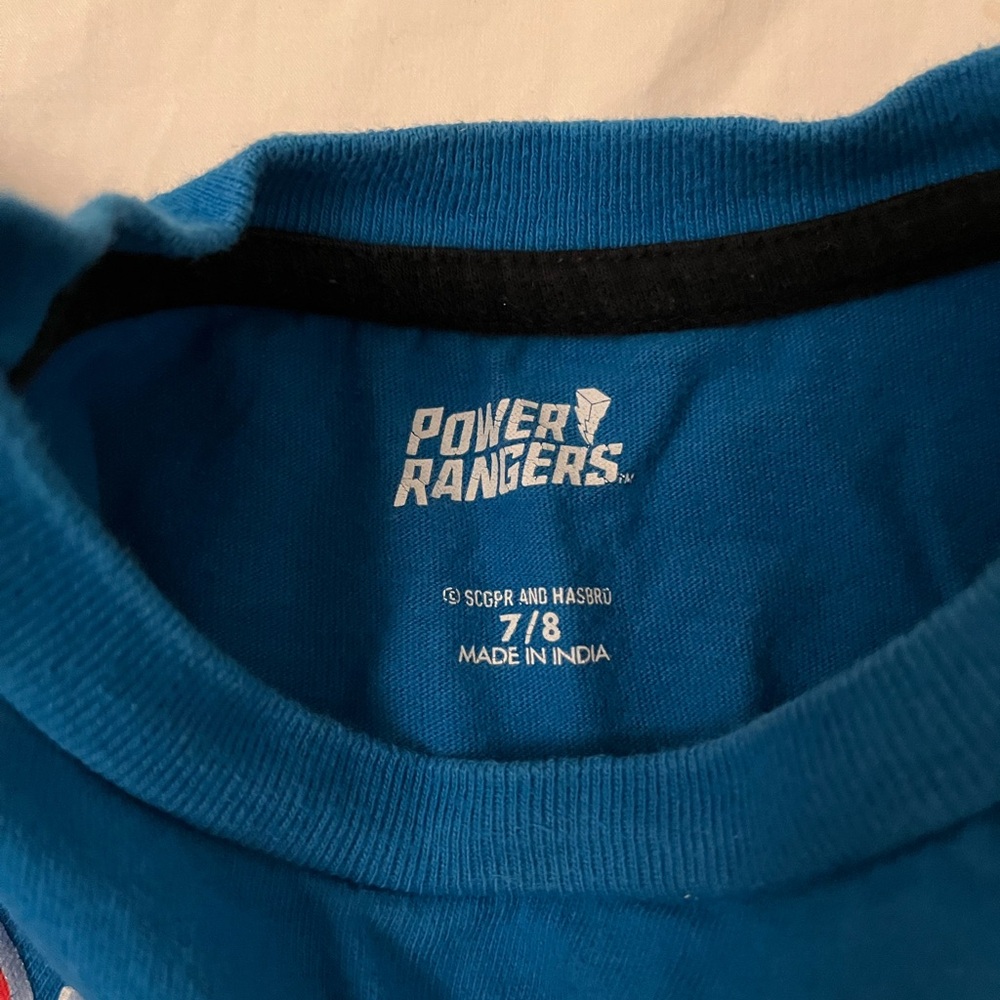 Power Rangers Blue Graphic Tee - Picture 2 of 4